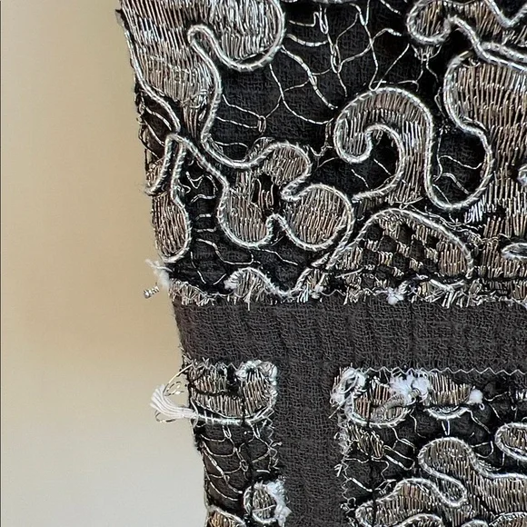 Proenza Schouler Metalic Lace Midi Skirt - Picture 5 of 12